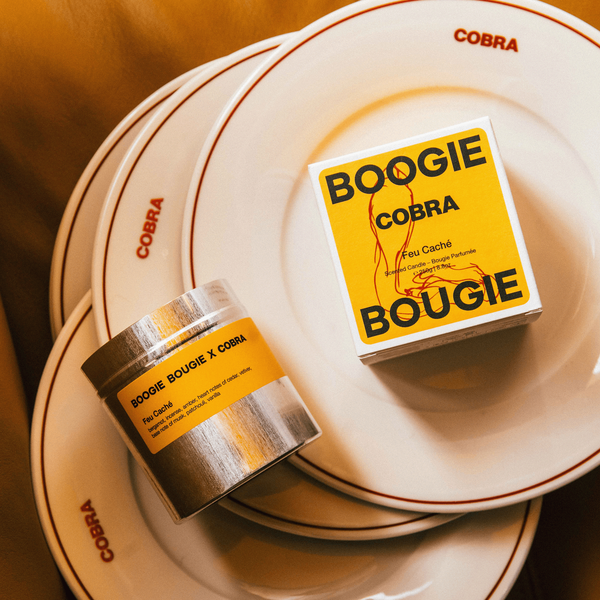 Cobra x Boogie Bougie I Feu Caché I 250g