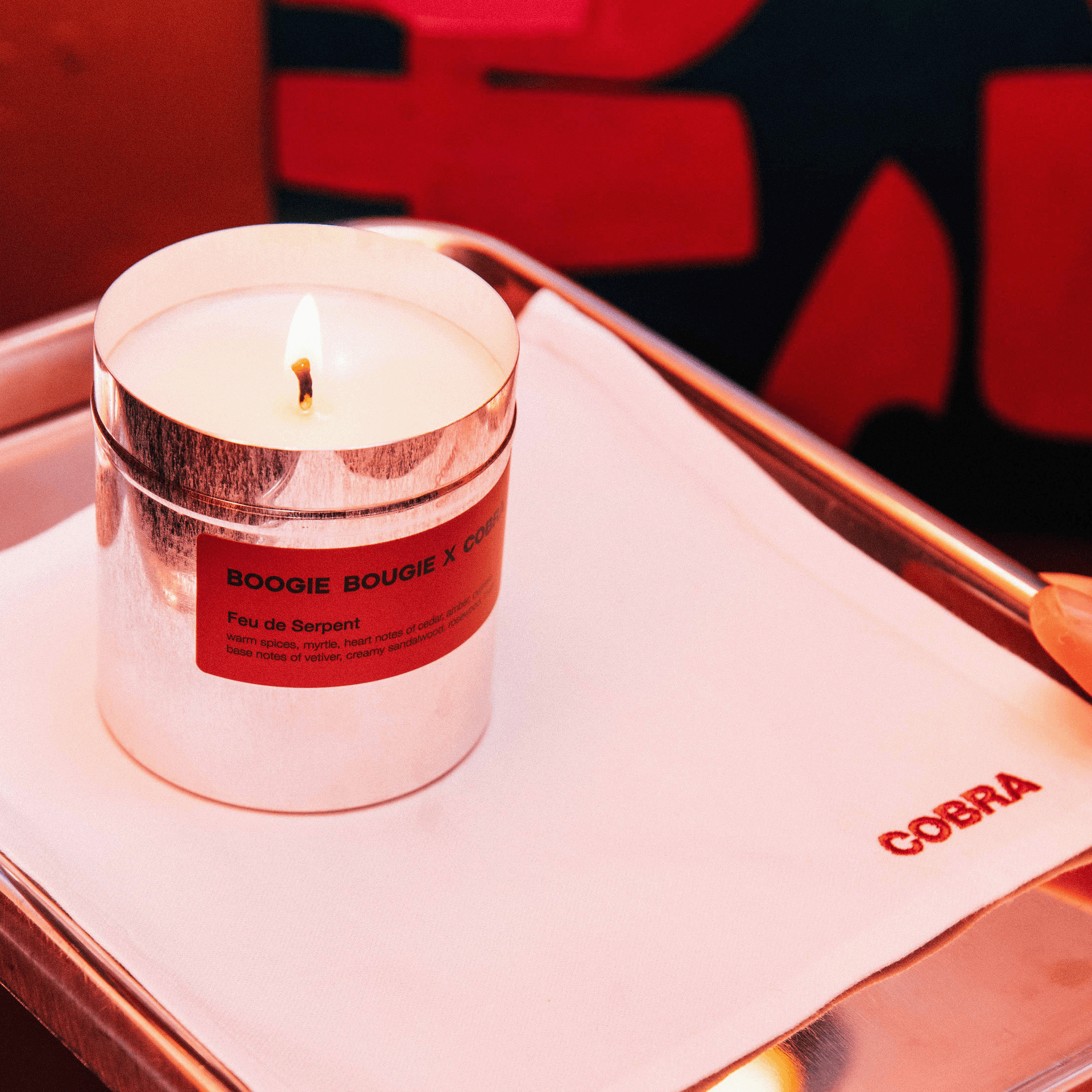 Cobra x Boogie Bougie I Feu De Serpent I 250g