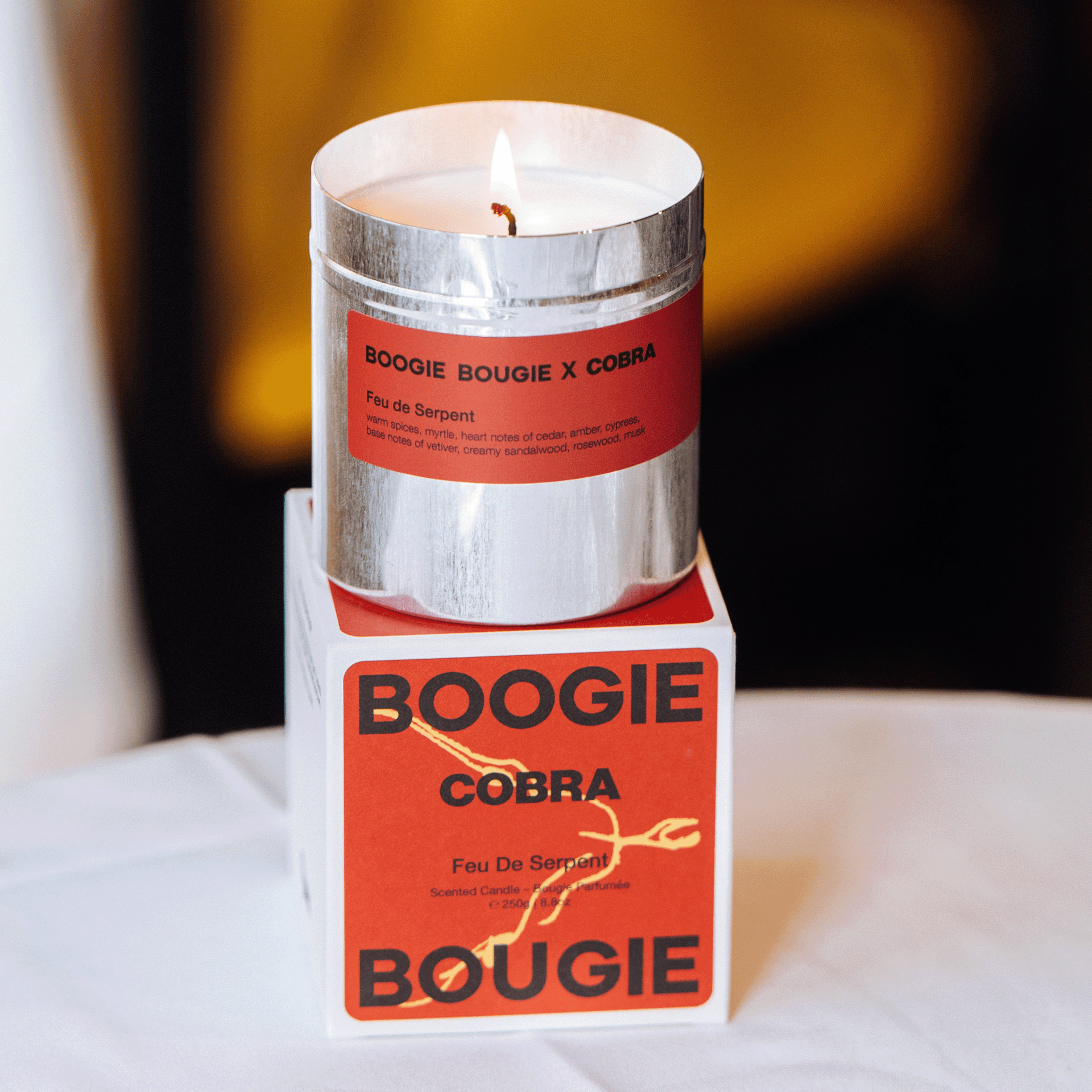 Cobra x Boogie Bougie I Feu De Serpent I 250g