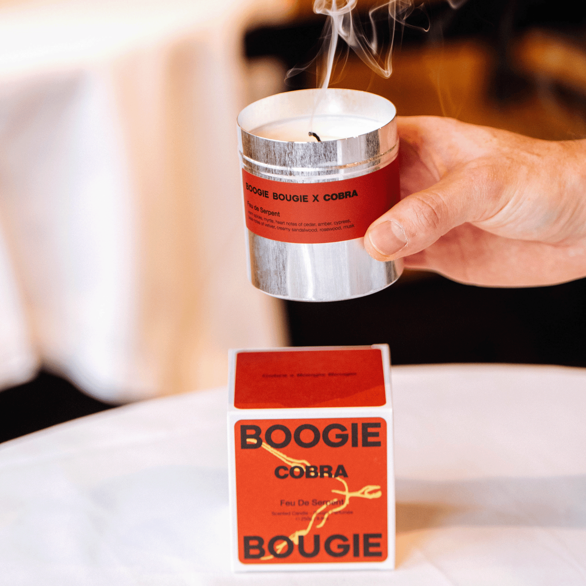 Cobra x Boogie Bougie I Feu De Serpent I 250g