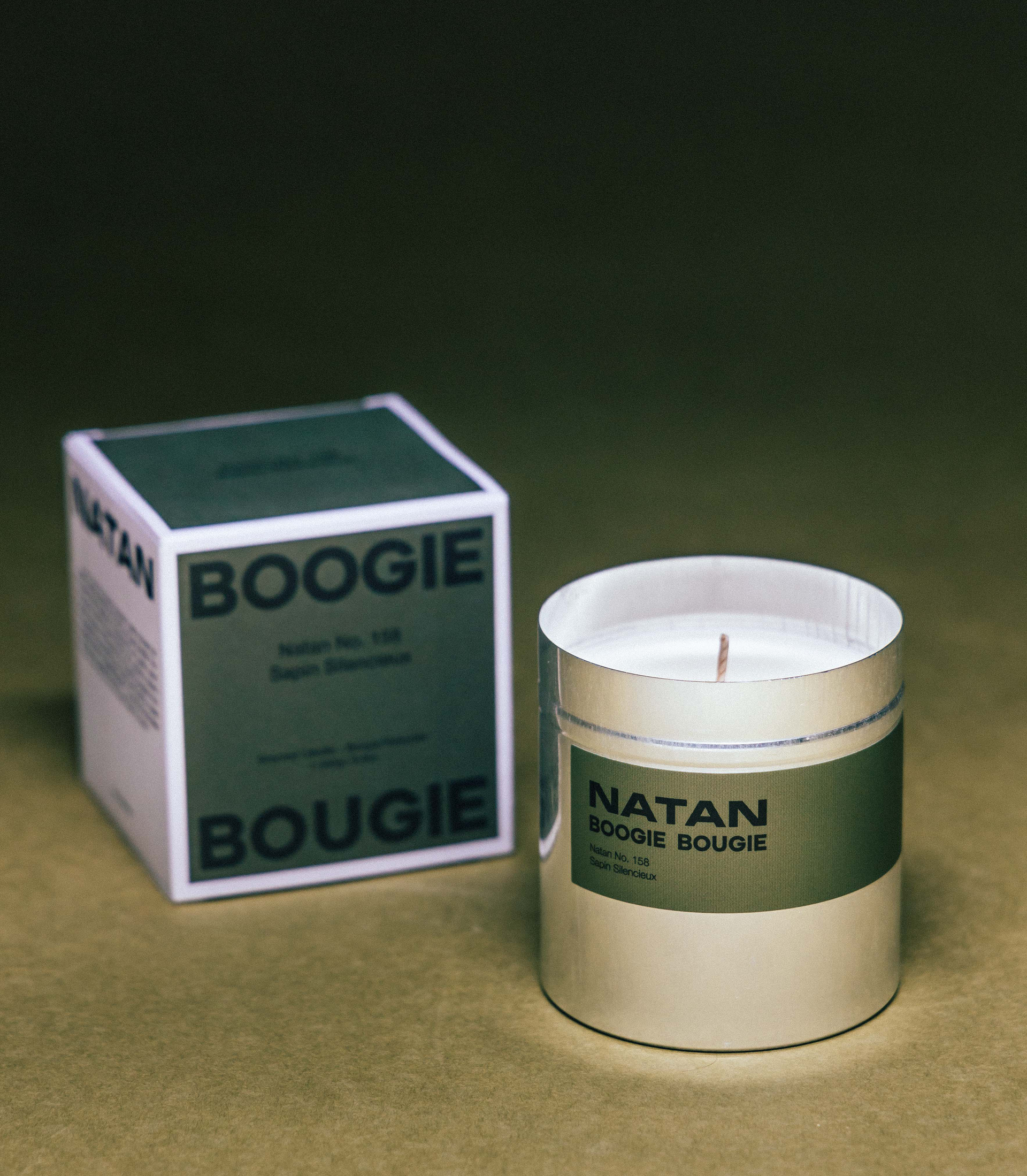 Natan x Boogie Bougie I No. 158 Sapin Silencieux I 250g