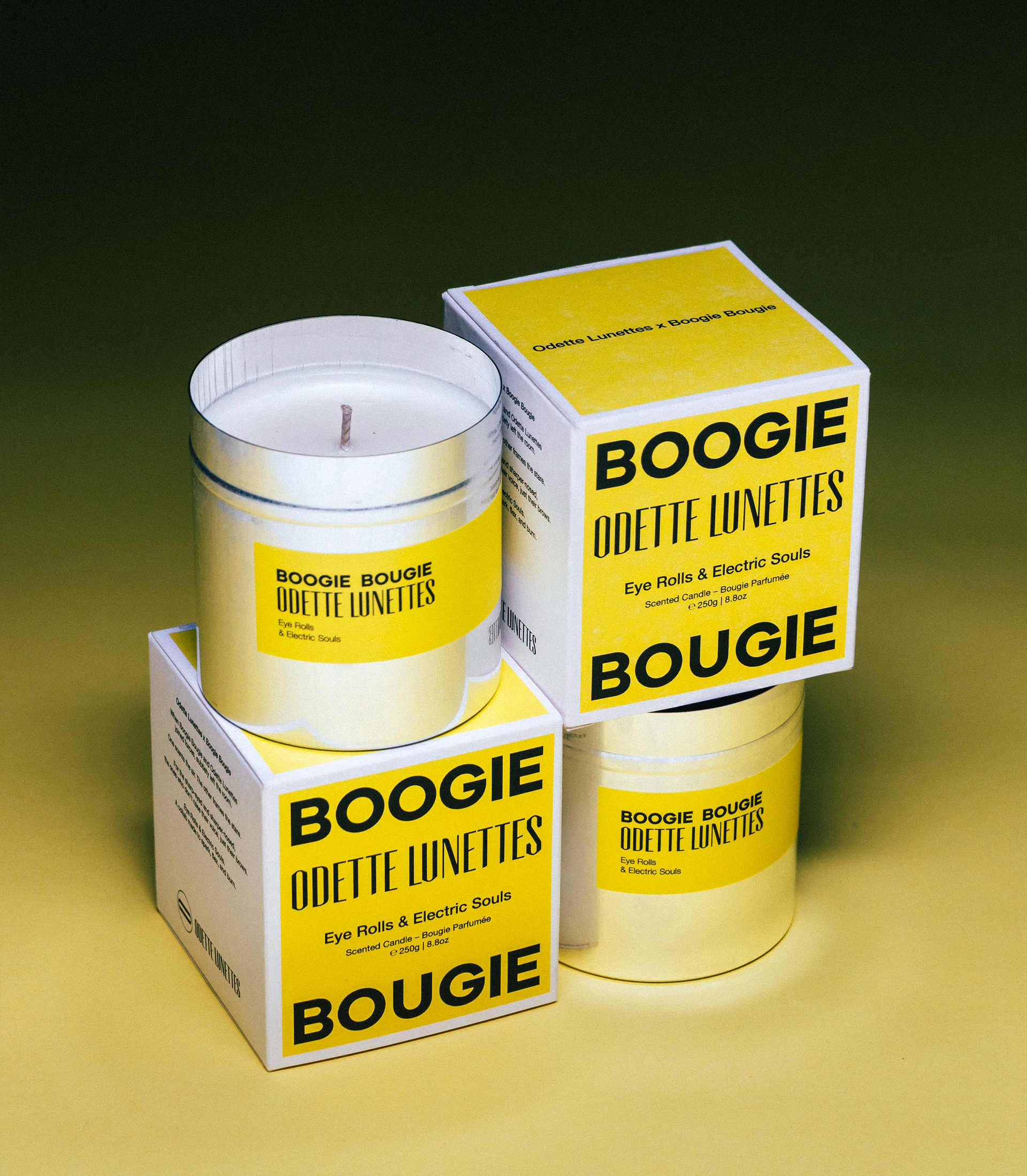 Odette Lunettes x Boogie Bougie I Eye Rolls & Electric Souls I 250g