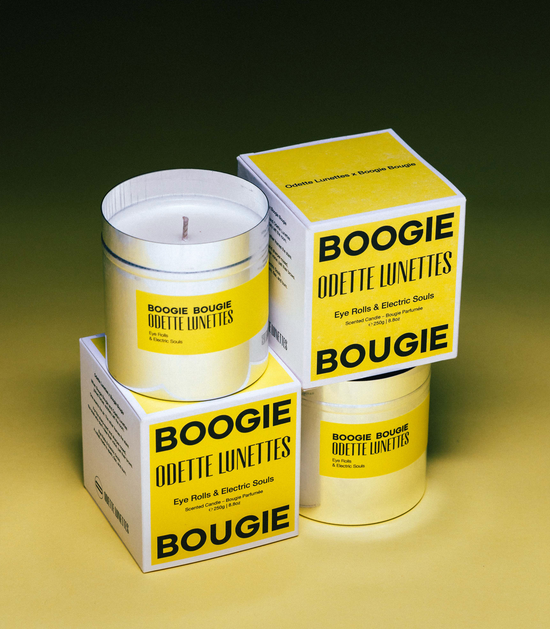 Odette Lunettes x Boogie Bougie I Eye Rolls & Electric Souls I 250g