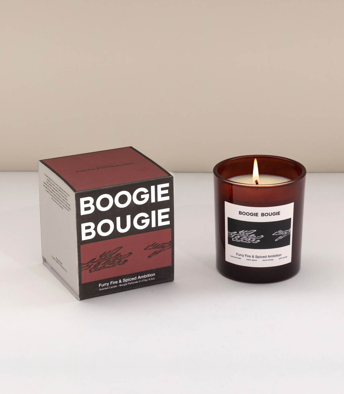 Furry Fire & Spiced Ambition I 270g (glass edition)